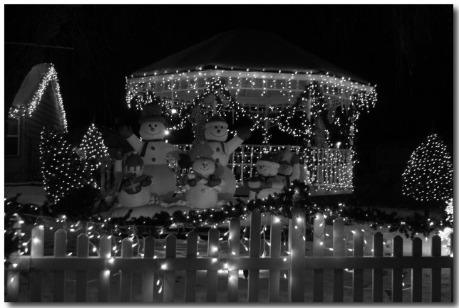 Howard Wisconsin Christmas Light House