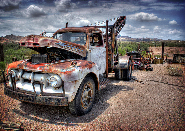 Old Truck HDR Photography