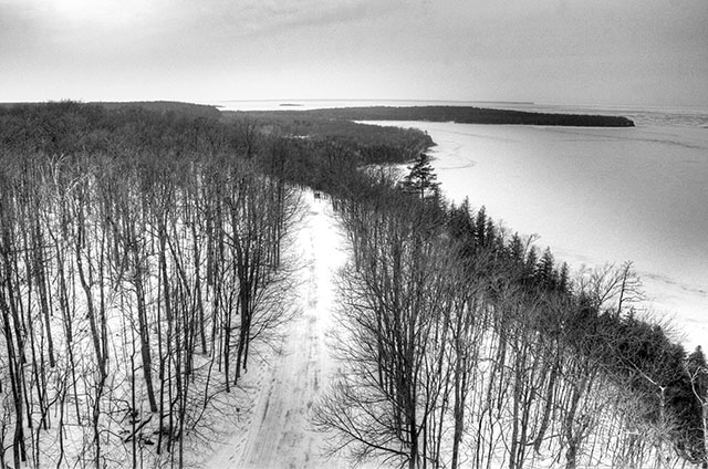 Peninsula State Park Door County Winter